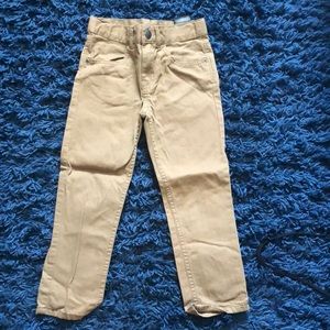 Tan stretchy jeans